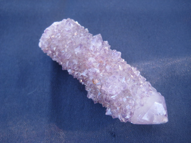 Amethyst/Quartz Cactus protection, purification, release from addictions and divine connection 2852